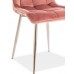 Ēdamistabas krēsls CHICO chrom velvet